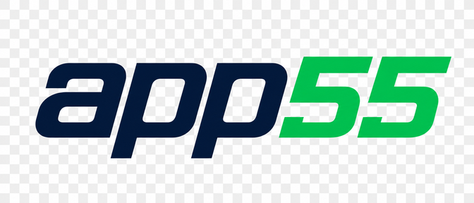 app55 বাংলাদেশের গেমিং লোগো